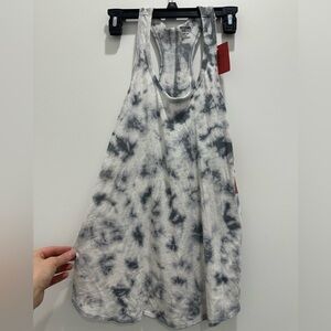 Mossimo Supply Co. Blue and White Tank Top